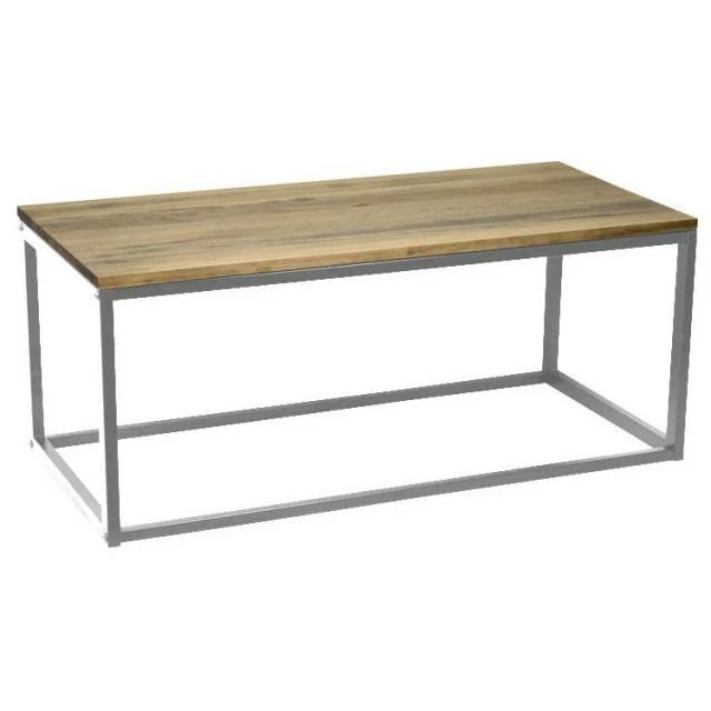 Table basse auxiliaire Icub - industriel vintage bois et métal 100x45x40cm Blanc Meilleur prix ✔️ Table Basse Auxiliaire Icub - Industriel Vintage Bois Et Métal 100x45x40cm Blanc ???? -Buffets Shop table basse auxiliaire icub industriel vintage bois et metal 100x45x40cm blanc 2