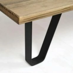 Tout neuf ???? Table Basse Avec 2 Roues En Fonte Style Industriel Vintage – 120 X 60 X 27 Cm ???? 7 Tout neuf ???? Table Basse Avec 2 Roues En Fonte Style Industriel Vintage – 120 X 60 X 27 Cm ???? -Buffets Shop table basse avec 2 roues en fonte style industriel vintage 120 x 60 x 27 cm 4