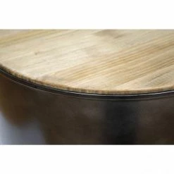 Coupon ???? Table Basse Bidon Industriel Metal 46,5 Dia X 50 Cm ❤️ -Buffets Shop table basse bidon industriel metal 46 5 dia x 50 cm 3