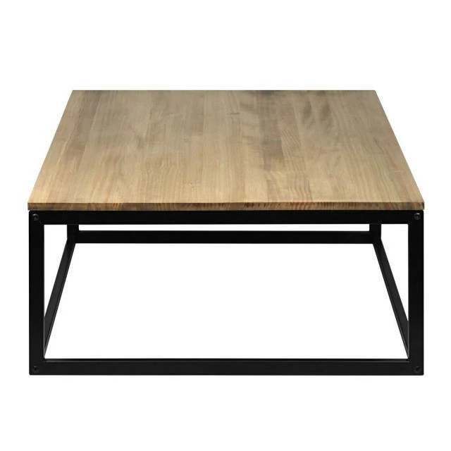 Table basse Icub. Style industriel vintage 120x80x37 cm. Noir Offres ???? Table Basse Icub. Style Industriel Vintage 120x80x37 Cm. Noir ???? -Buffets Shop table basse icub style industriel vintage 120x80x37 cm noir 3