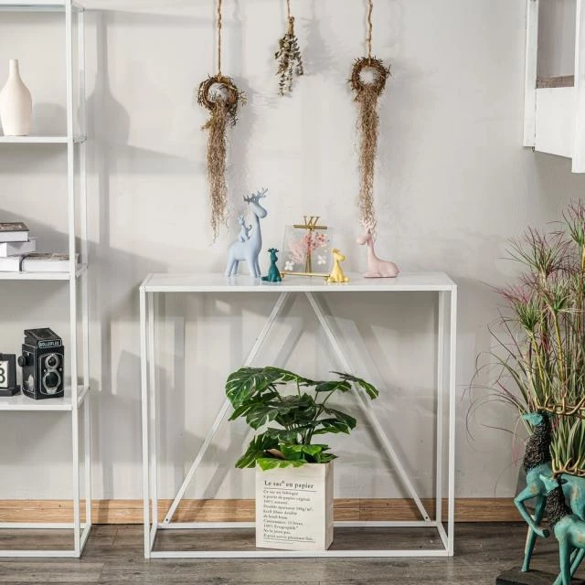 Table console design industriel moderne en métal 90x30x80 cm Les meilleures critiques de ???? Table Console Design Industriel Moderne En Métal 90x30x80 Cm ???? -Buffets Shop table console design industriel moderne en metal 90x30x80 cm 03