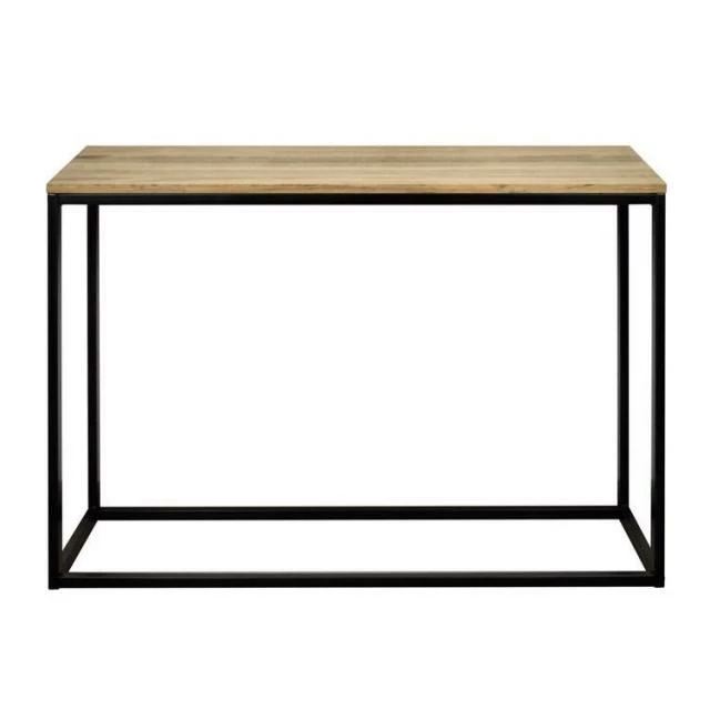 Tout neuf ???? Table D'entree – Console Icub - Industriel Vintage Bois Et Métal 100x35 Cm. Noir ???? 1 Tout neuf ???? Table D'entree – Console Icub - Industriel Vintage Bois Et Métal 100x35 Cm. Noir ????