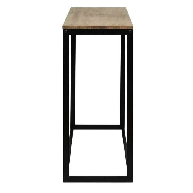 Budget ???? Table D'entree – Console Icub - Industriel Vintage Bois Et Métal 120x35 Cm Noir ✨ 6 Budget ???? Table D'entree – Console Icub - Industriel Vintage Bois Et Métal 120x35 Cm Noir ✨ – Image 6