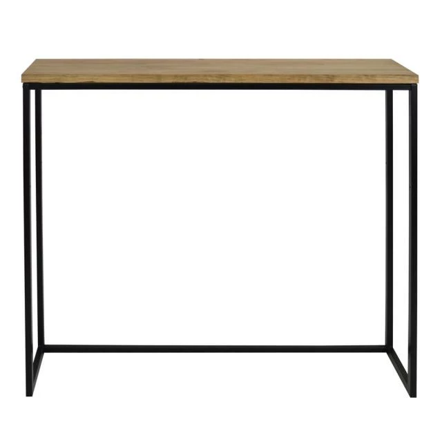 Table d'entree – Console - industriel vintage bois et métal 100x30x80 cm Noir Les meilleures critiques de ???? Table D'entree – Console - Industriel Vintage Bois Et Métal 100x30x80 Cm Noir ⭐ -Buffets Shop table d entree console industriel vintage bois et metal 100x30x80 cm noir 1