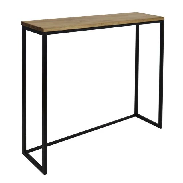 Table d'entree – Console - industriel vintage bois et métal 100x30x80 cm Noir Les meilleures critiques de ???? Table D'entree – Console - Industriel Vintage Bois Et Métal 100x30x80 Cm Noir ⭐ -Buffets Shop table d entree console industriel vintage bois et metal 100x30x80 cm noir 2
