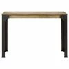 Meilleur prix ???? Table D'entree - Console – Industriel Vintage Bois Et Métal Bristol 110X39x75 Cm ????
