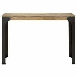 Meilleur prix ???? Table D'entree - Console – Industriel Vintage Bois Et Métal Bristol 110X39x75 Cm ????
