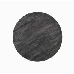 Tout neuf ???? Table De Repas Gris - Plateau Bois Mango Massif Pieds Métal Gris 120 X 120 ???? -Buffets Shop table de repas gris plateau bois mango massif pieds metal gris 120 x 120 04