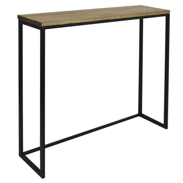 Budget ???? Table Haute – Mange Debout Icub - Industriel Vintage 120 X 30 X 110 Cm. Noir ⭐ 2 Budget ???? Table Haute – Mange Debout Icub - Industriel Vintage 120 X 30 X 110 Cm. Noir ⭐ – Image 2