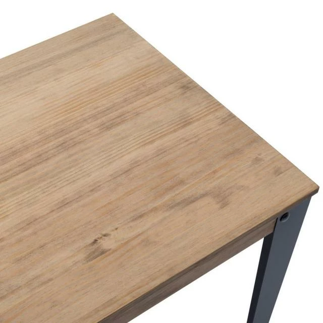 Offres ???? Table Haute Mange Debout Lunds 59x59x110cm Métal Noir-plateau Bois Vieilli. ???? 3 Offres ???? Table Haute Mange Debout Lunds 59x59x110cm Métal Noir-plateau Bois Vieilli. ???? – Image 3
