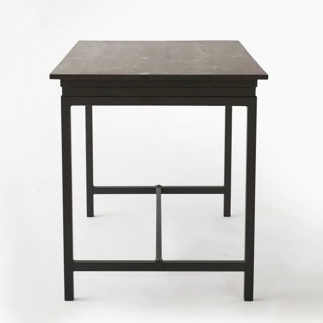 Table industrielle L119 x P70 x H75 cm bois noir Top 10 ???? Table Industrielle L119 X P70 X H75 Cm Bois Noir ???? -Buffets Shop table industrielle l119 x p70 x h75 cm bois noir 04
