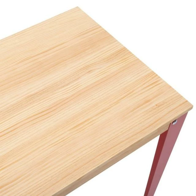 Offres ???? Table Lunds 59x59x75cm Rouge-naturel. ???? 3 Offres ???? Table Lunds 59x59x75cm Rouge-naturel. ???? – Image 3