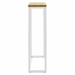 Meilleure affaire ???? Table Mange Debout Icub – Style Scandinave 30x120x110cm Blanc ✔️ -Buffets Shop table mange debout icub style scandinave 30x120x110cm blanc 03