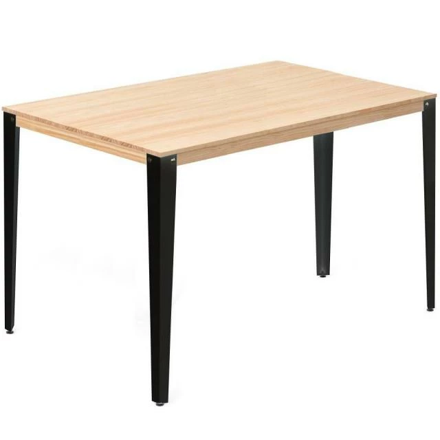 Table mange debout Lunds 80X140x110cm métal noir-naturel. Remise ???? Table Mange Debout Lunds 80X140x110cm Métal Noir-naturel. ???? -Buffets Shop table mange debout lunds 80x140x110cm metal noir naturel 01