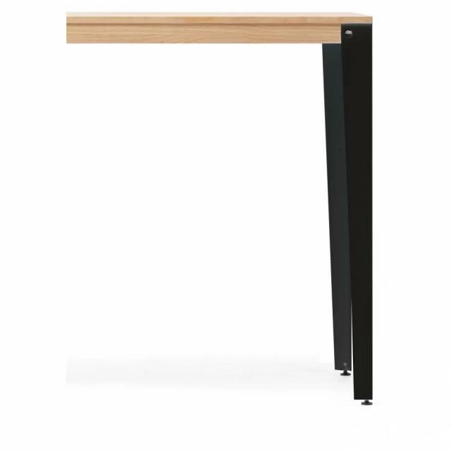 Table mange debout Lunds 80X140x110cm métal noir-naturel. Remise ???? Table Mange Debout Lunds 80X140x110cm Métal Noir-naturel. ???? -Buffets Shop table mange debout lunds 80x140x110cm metal noir naturel 04