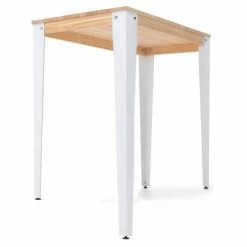 Le moins cher ???? Table Mange Debout Lunds 80X80x110cm Blanc-plateau Bois Finition Naturel. ???? 7 Le moins cher ???? Table Mange Debout Lunds 80X80x110cm Blanc-plateau Bois Finition Naturel. ???? -Buffets Shop table mange debout lunds 80x80x110cm blanc plateau bois finition naturel 03