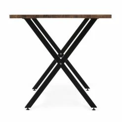 Top 10 ???? Table Piedxeco 120x80cm Noir-bois Vieilli ???? -Buffets Shop table piedxeco 120x80cm noir bois vieilli 04