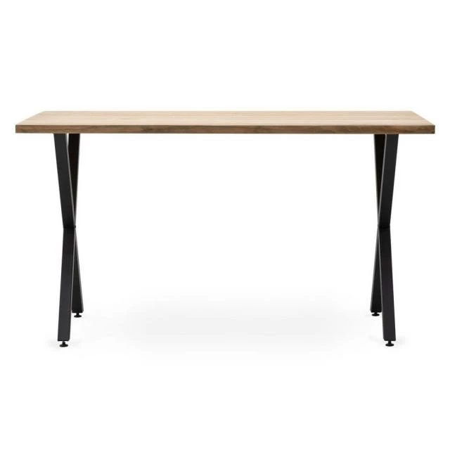 Table piedxeco 140x80cm noir-bois vieilli Sortie ???? Table Piedxeco 140x80cm Noir-bois Vieilli ⌛ -Buffets Shop table piedxeco 140x80cm noir bois vieilli 02