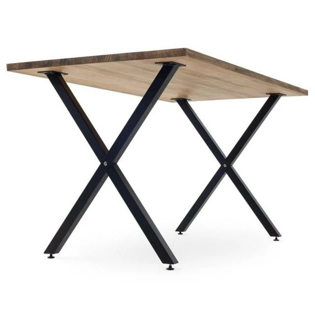 Table piedxeco 140x80cm noir-bois vieilli Sortie ???? Table Piedxeco 140x80cm Noir-bois Vieilli ⌛ -Buffets Shop table piedxeco 140x80cm noir bois vieilli 03
