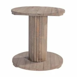 Top 10 👏 Table Ronde Héritage 2 Niveaux Ø80cm H90cm Pin Aspect Vieilli 😉