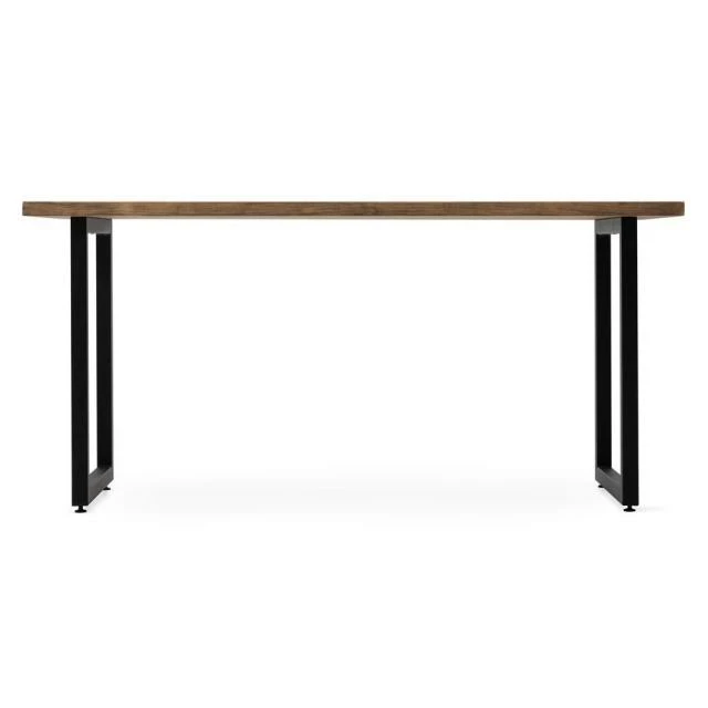Nouveau ❤️ Table Salle A Manger ICub Strong ECO 80x180x75 Cm Noir Effect-Vintage 🔥 – Image 3