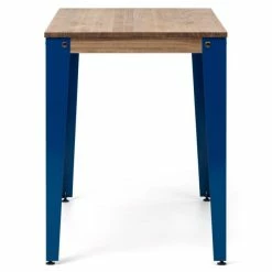 Grosses soldes ???? Table Salle à Manger Lunds 160x80x75cm Bleu-Vieilli ???? 2 Grosses soldes ???? Table Salle à Manger Lunds 160x80x75cm Bleu-Vieilli ???? -Buffets Shop table salle a manger lunds 160x80x75cm bleu vieilli 03