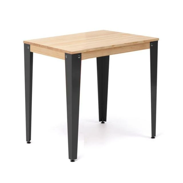 Table salle à manger Lunds 80x80x75cm Noir-Naturel. Meilleur prix ✔️ Table Salle à Manger Lunds 80x80x75cm Noir-Naturel. ???? -Buffets Shop table salle a manger lunds 80x80x75cm noir naturel 01