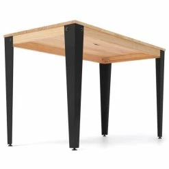 Meilleur prix ✔️ Table Salle à Manger Lunds 80x80x75cm Noir-Naturel. ???? 2 Meilleur prix ✔️ Table Salle à Manger Lunds 80x80x75cm Noir-Naturel. ???? -Buffets Shop table salle a manger lunds 80x80x75cm noir naturel 03