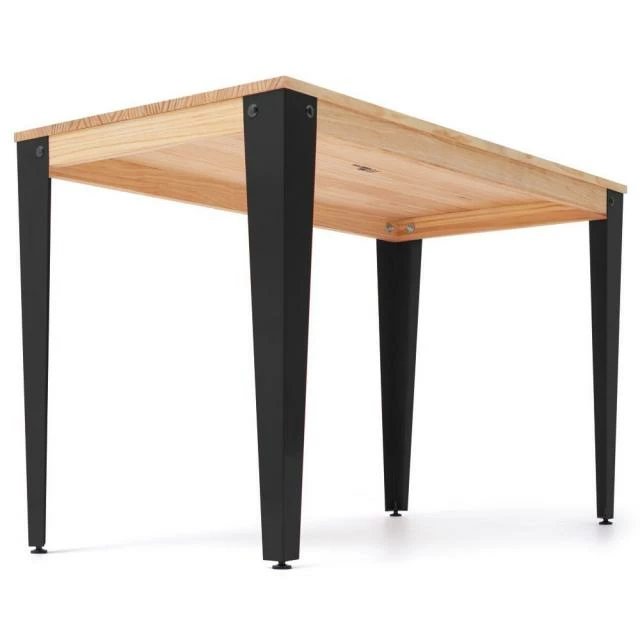 Table salle à manger Lunds 80x80x75cm Noir-Naturel. Meilleur prix ✔️ Table Salle à Manger Lunds 80x80x75cm Noir-Naturel. ???? -Buffets Shop table salle a manger lunds 80x80x75cm noir naturel 03