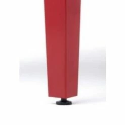 De gros ???? Table Salle à Manger Lunds 80x80x75cm Rouge-plateau Bois Finition Naturel. ???? -Buffets Shop table salle a manger lunds 80x80x75cm rouge plateau bois finition naturel 04