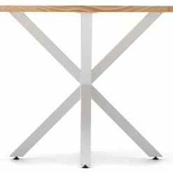Les meilleures critiques de ???? Table Salle A Manger Ovale Pied étoile 160x100cm Blanc-Bois Naturel ???? 4 Les meilleures critiques de ???? Table Salle A Manger Ovale Pied étoile 160x100cm Blanc-Bois Naturel ???? -Buffets Shop table salle a manger ovale pied etoile 160x100cm blanc bois naturel 05