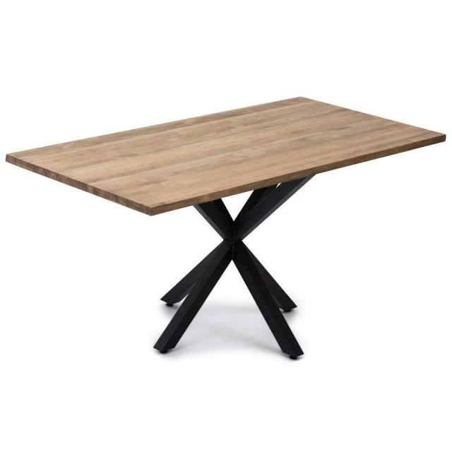 Top 10 ???? Table Salle à Manger Pied étoile Industriel 160x80cm Noir-bois Vieilli ???? 1 Top 10 ???? Table Salle à Manger Pied étoile Industriel 160x80cm Noir-bois Vieilli ????