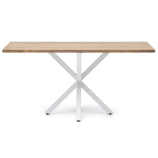 Table salle à manger pied étoile industriel 180x80cm blanc-bois vieilli Tout neuf ???? Table Salle à Manger Pied étoile Industriel 180x80cm Blanc-bois Vieilli ???? -Buffets Shop table salle a manger pied etoile industriel 180x80cm blanc bois vieilli 02