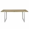 Coupon ???? Table Salle à Manger Uley Vintage Industriel Pied Blanc. 80X140x76cm ????