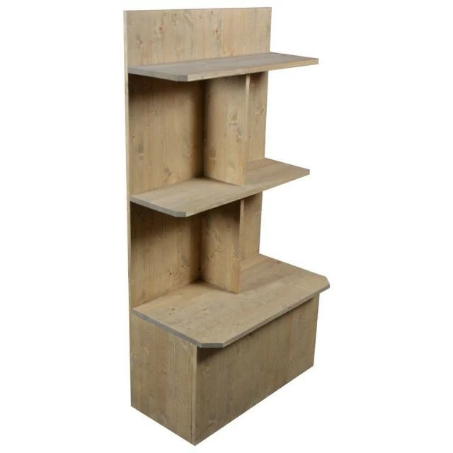 Tête d'armoire bois vieilli 72X40X140cm Offres ✨ Tête D'armoire Bois Vieilli 72X40X140cm ???? -Buffets Shop tete d armoire bois vieilli