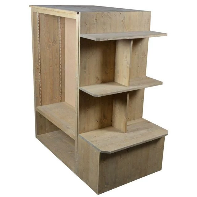 Tête d'armoire bois vieilli 72X40X140cm Offres ✨ Tête D'armoire Bois Vieilli 72X40X140cm ???? -Buffets Shop tete d armoire bois vieilli