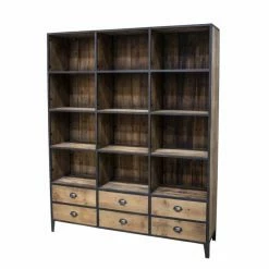 Le moins cher ???? Vitrine Cirée 12 Casiers + 6T L160 X P40 X H 200 ????